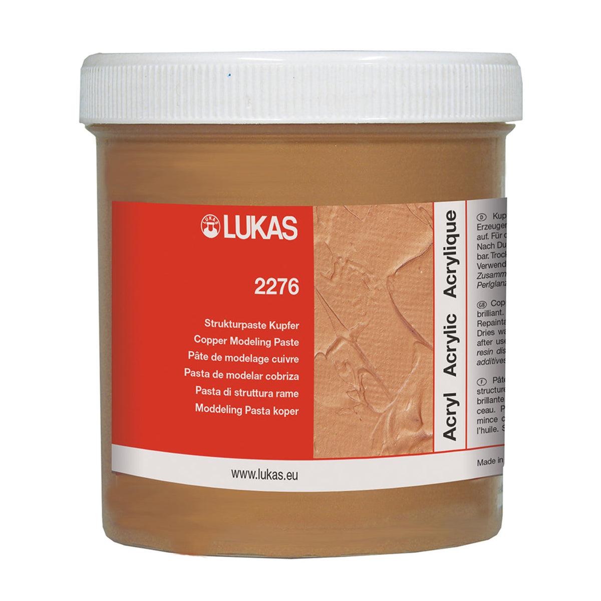 LUKAS structuurpasta koper 250 ml