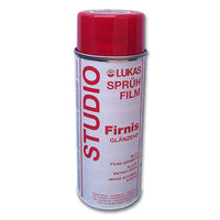 LUKAS Studio glanzende vernis in spuitbus 400 ml