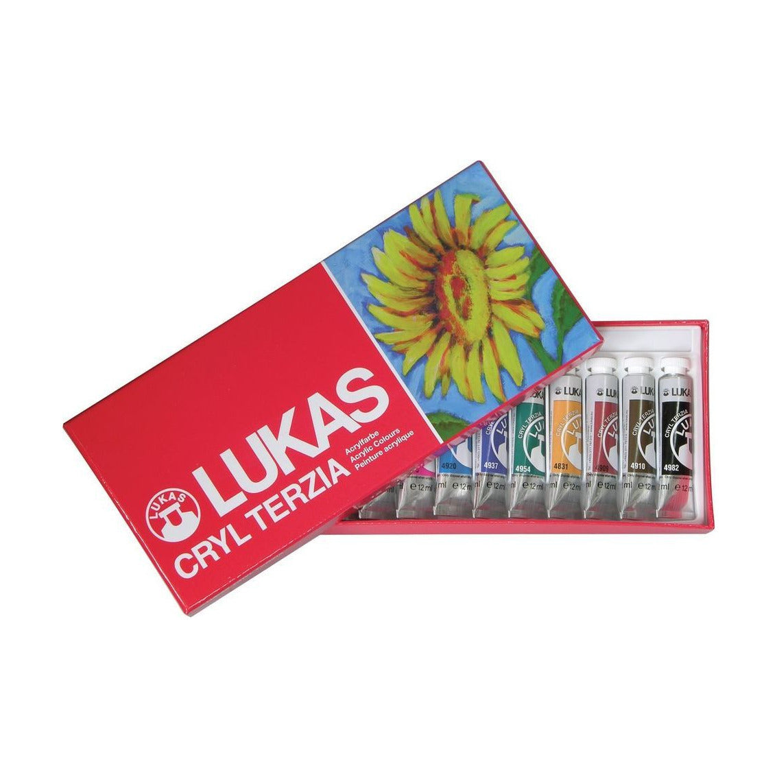 LUKAS Terzia acrylverfset 12 × 12 ml