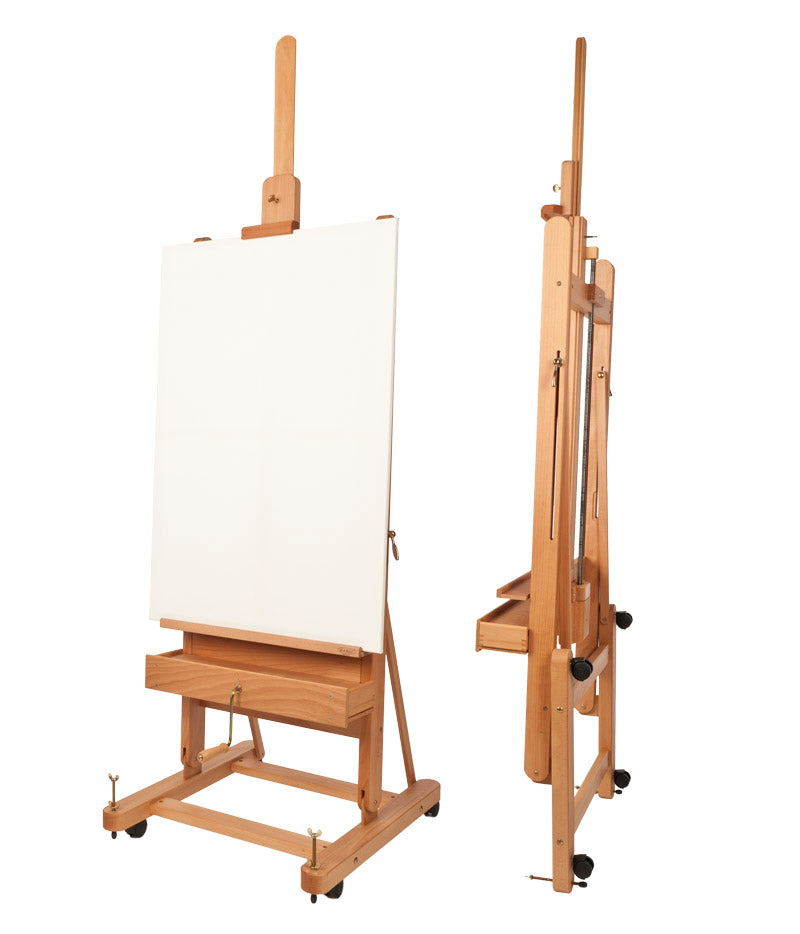 Mabef atelierezel type H met slinger, doek tot 215 cm