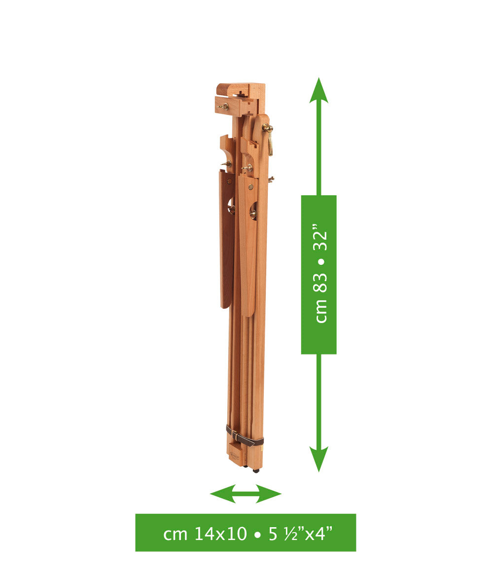 MABEF Basic veldezel inklapbaar, gestoomd en geolied beukenhout