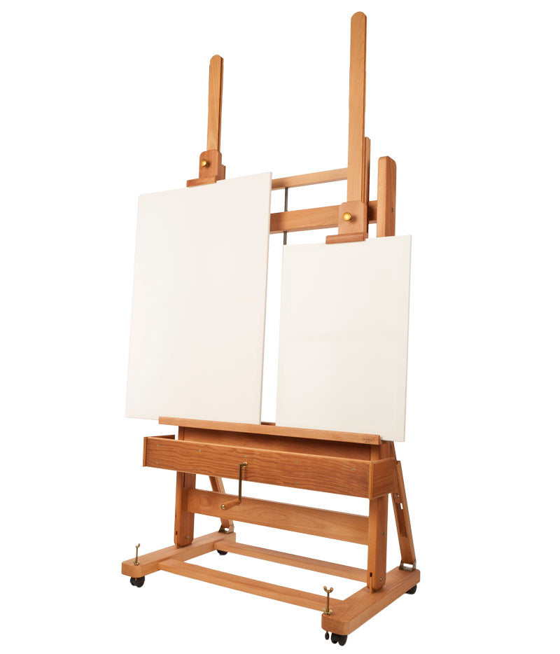 Mabef dubbele atelierezel type H met slinger, 40 kg