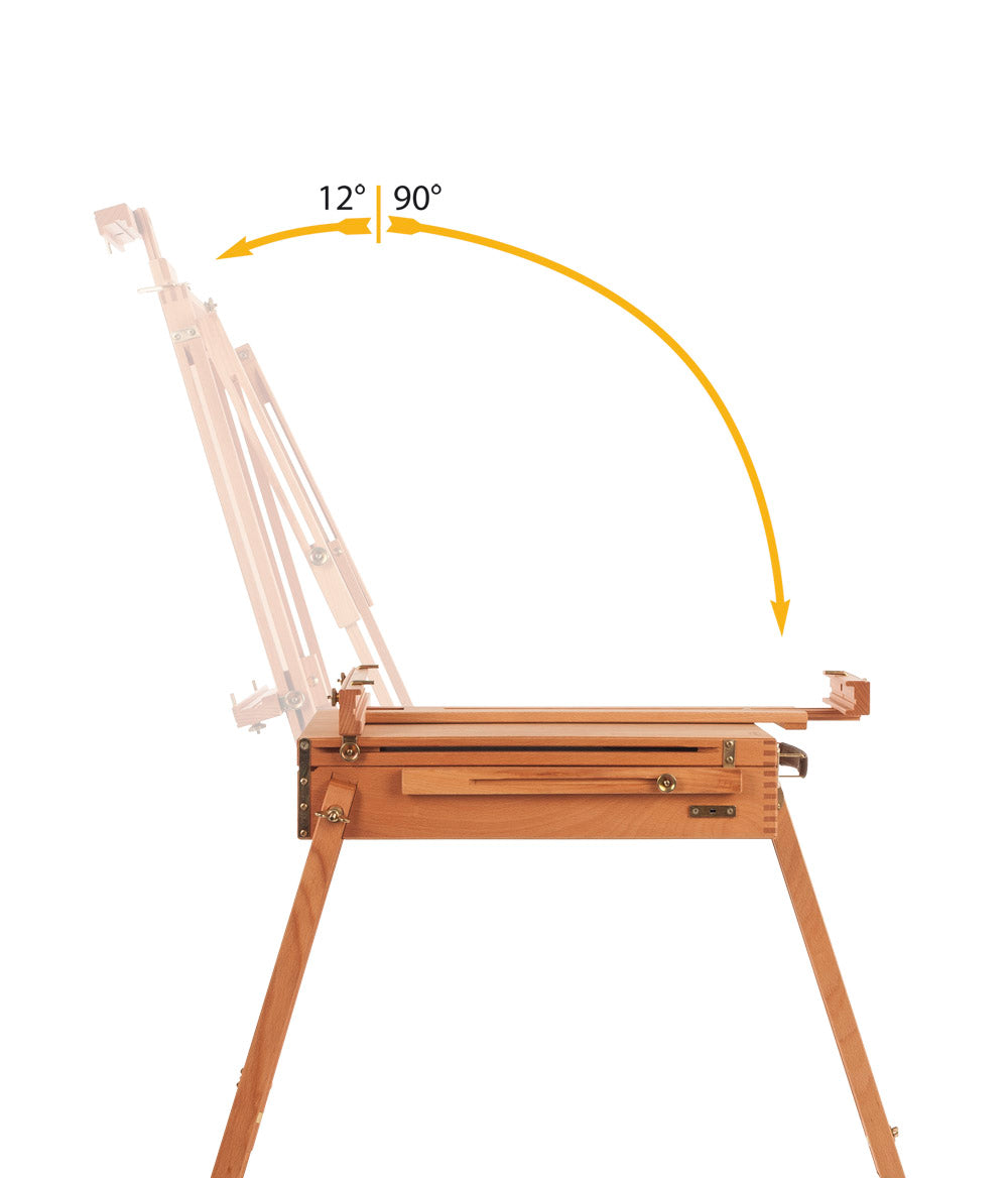 MABEF French Sketch Box Wooden Easel