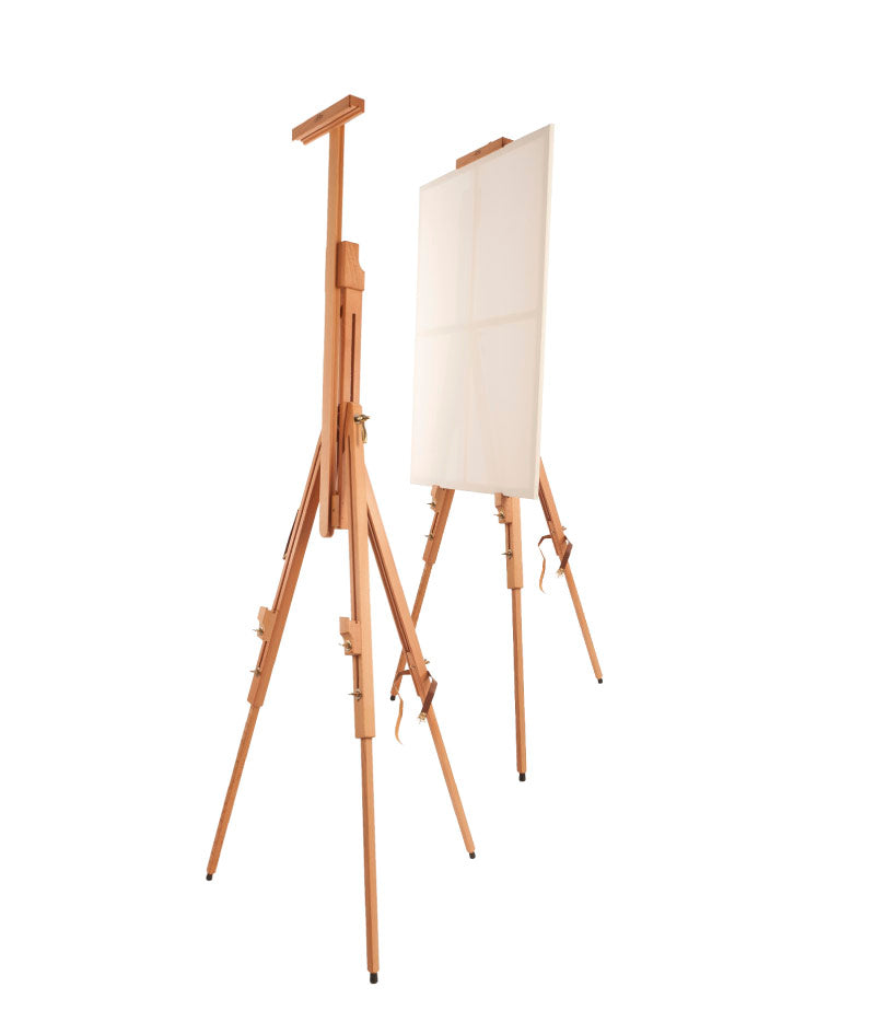 Mabef grote veldezel van geolied beukenhout, doek tot 200 cm