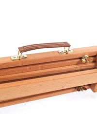 Mabef grote veldezel van geolied beukenhout, doek tot 200 cm