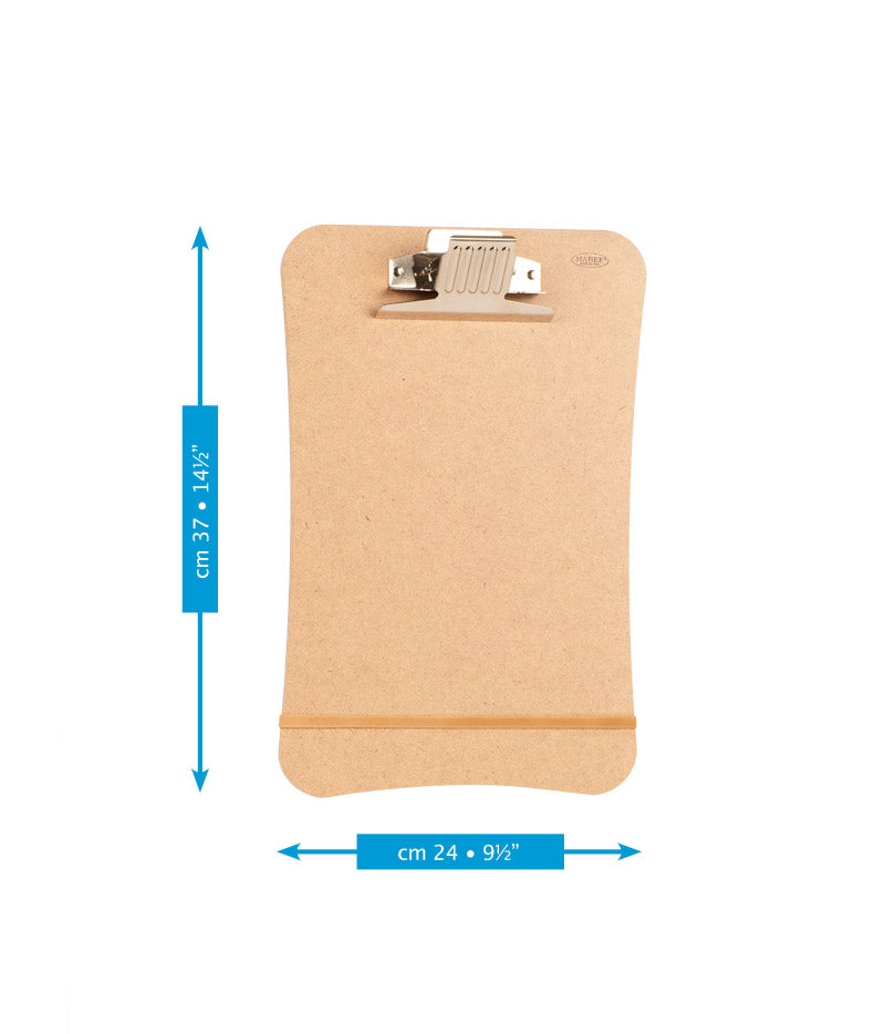 Mabef tekenplank met klem 24 × 37 cm