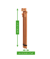 MABEF veldezel inklapbaar, gestoomd en geolied beukenhout – afbeelding 3