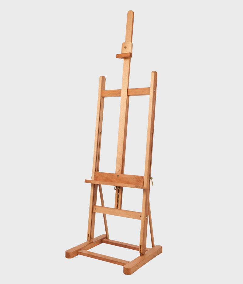 MABEF Studio Easel H-Frame - Beechwood
