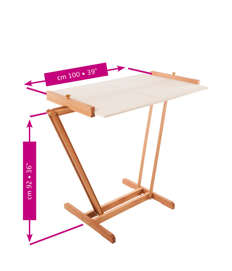 MABEF Universal atelierezel, ombouwbaar tot tafel – afbeelding 5