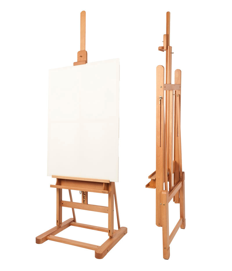 Mabef Workshop atelierezel van beukenhout, doek tot 215 cm