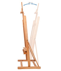 Mabef Workshop atelierezel van beukenhout, doek tot 215 cm