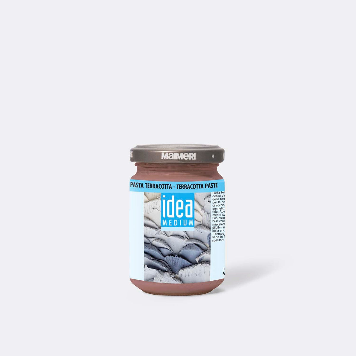 Maimeri Medium structuurpasta terracotta nr. 734, 125 ml