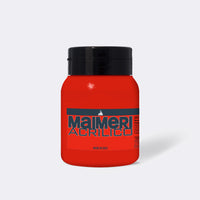 Maimeri Acrilico acrylverf 500 ml – Permanentrood licht