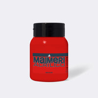 Maimeri Acrilico acrylverf 500 ml – Permanentrood middel