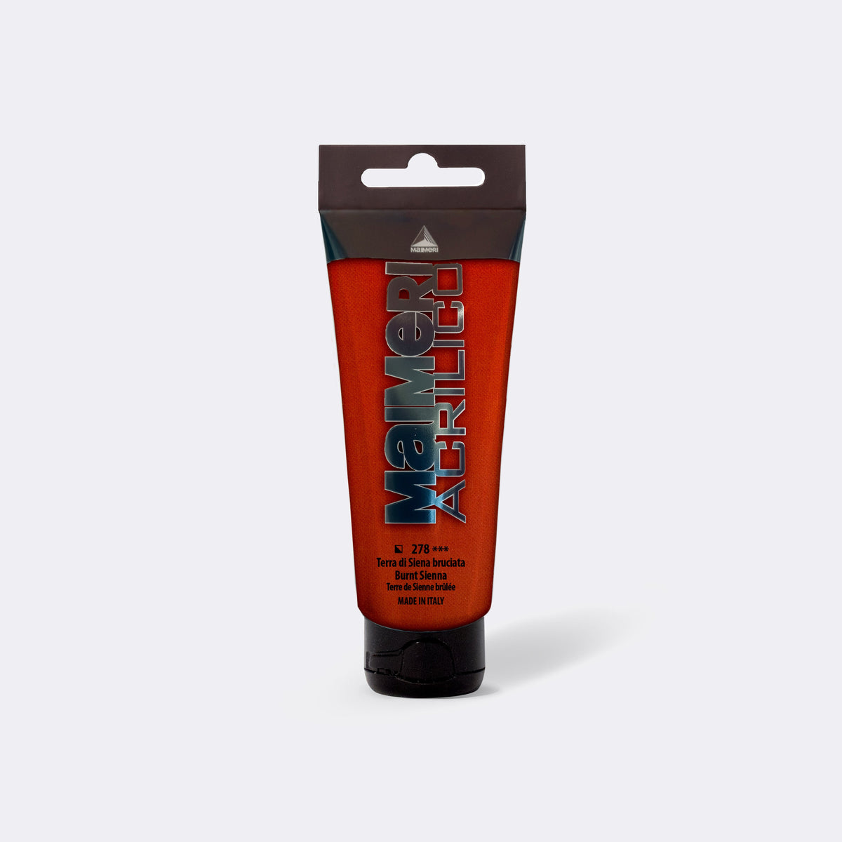 Maimeri Acrilico acrylverf, tube 200 ml – Gebrande sienna