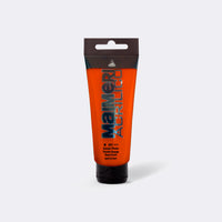 Maimeri Acrilico acrylverf, tube 75 ml – Pyrroloranje