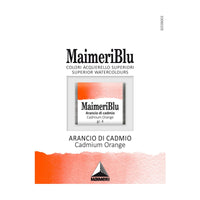 Maimeri Blu aquarelverf, half napje 1,5 ml – Cadmiumoranje