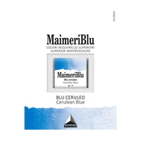 Maimeri Blu aquarelverf, half napje 1,5 ml – Ceruleumblauw