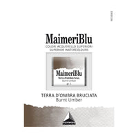 Maimeri Blu aquarelverf, half napje 1,5 ml – Gebrande omber