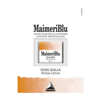 Maimeri Blu aquarelverf, half napje 1,5 ml – Gele oker