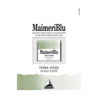 Maimeri Blu aquarelverf, half napje 1,5 ml – Groene aarde
