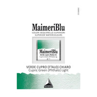 Maimeri Blu aquarelverf, half napje 1,5 ml – Koppergroen licht