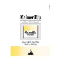 Maimeri Blu aquarelverf, half napje 1,5 ml – Napelsgeel