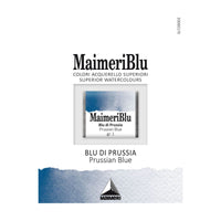 Maimeri Blu aquarelverf, half napje 1,5 ml – Parijsblauw