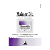 Maimeri Blu aquarelverf, half napje 1,5 ml – Permanent violetblauw