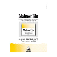 Maimeri Blu aquarelverf, half napje 1,5 ml – Transparant geel