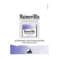 Maimeri Blu aquarelverf, half napje 1,5 ml – Ultramarijnblauw