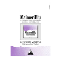 Maimeri Blu aquarelverf, half napje 1,5 ml – Ultramarijnviolet
