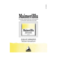 Maimeri Blu aquarelverf, half napje 1,5 ml – Vanadiumgeel