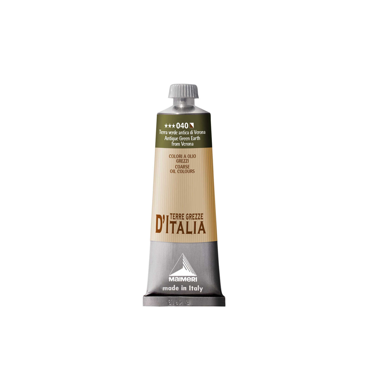 Maimeri Classico Earth olieverf, tube 60 ml – Antieke groene aarde