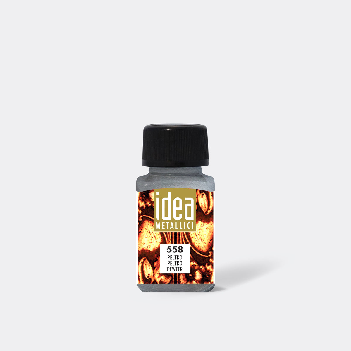 Maimeri Idea Metallici metallic verf 60 ml – Tin