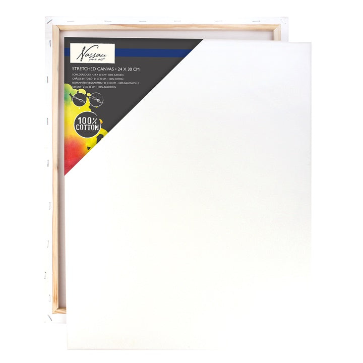 Schildersdoek Nassau Hobby op spieraam, 280 g/m² – afbeelding 3