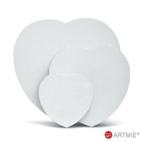 Hartvormig schildersdoek op spieraam, 350 g/m² – afbeelding 4