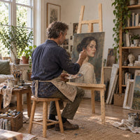 ARTMiE atelierezel ACADEMY, beukenhout, 158 cm – afbeelding 2