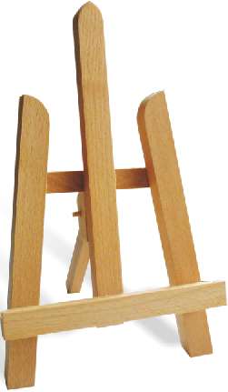 ARTMiE 211 Midi tafelezel van beukenhout, 24,5 cm