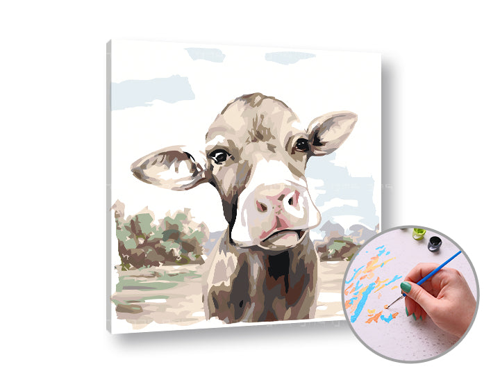 Schilderen op nummer Big Body – 50 × 50 cm – afbeelding 2