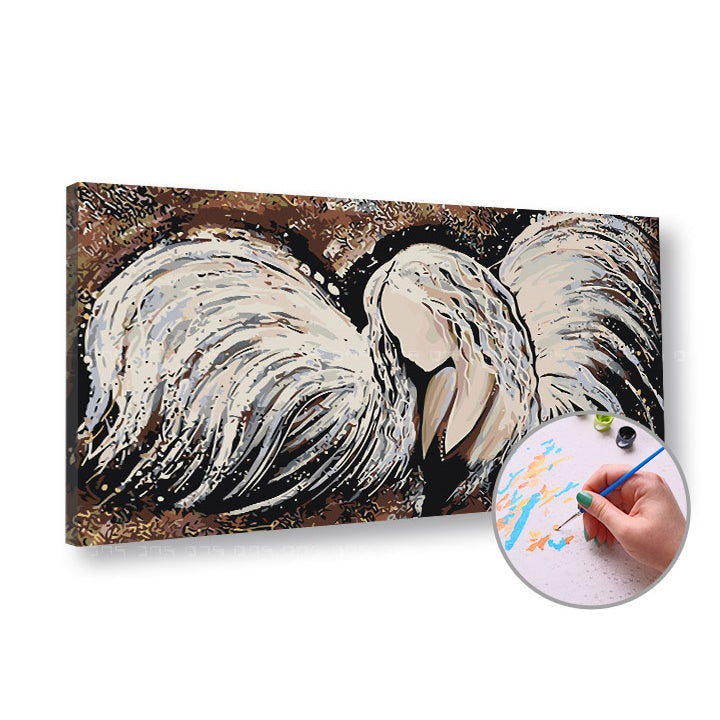 Schilderen op nummer ARTMiE Innocent Angel 80 × 40 cm