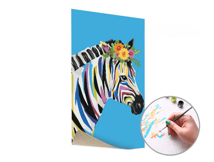 Schilderen op nummer Kleurencollectie – niveau laag, 40 × 60 cm – afbeelding 2