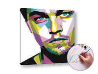 ARTMiE schilderen op nummer Leonardo DiCaprio – 50 × 50 cm