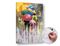 ARTMiE schilderen op nummer Zomerregen – 60 × 40 cm