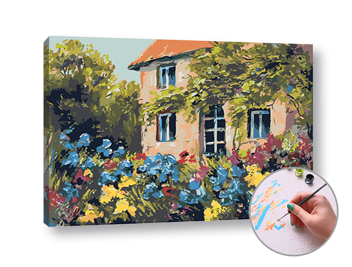 ARTMiE schilderen op nummer Magic House – 60 × 40 cm – afbeelding 3