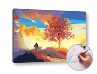 Schilderen op nummer ARTMiE Onder de boom 60 × 40 cm