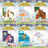 Craft Planet schilderen op nummer voor kinderen, A5 met 7 kleuren – afbeelding 2