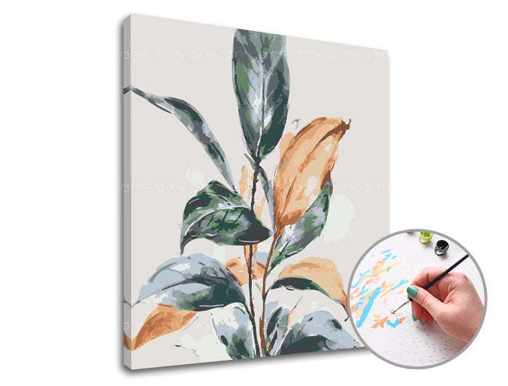 Schilderen op nummer ARTMiE Terug naar de natuur – 60 × 60 cm