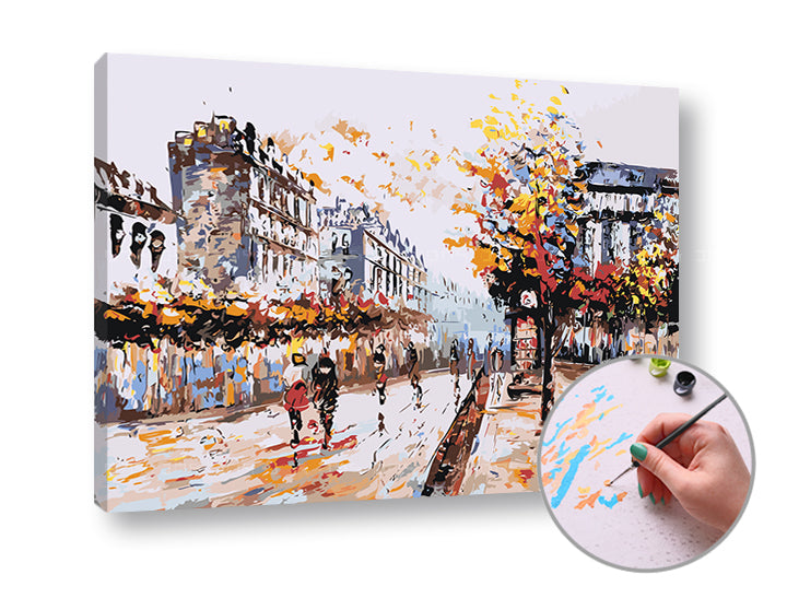 Schilderen op nummer ARTMiE Street – 70 × 50 cm – afbeelding 3