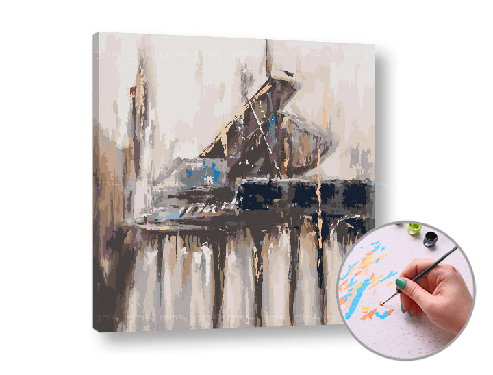 Schilderen op nummer ARTMiE Symphony – 50 × 50 cm – afbeelding 2